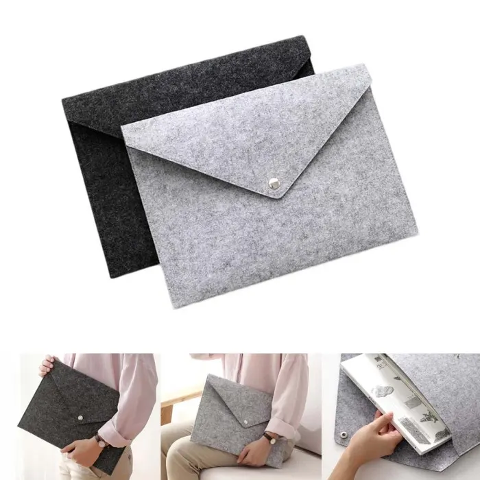 File Bag Felt Briefcase