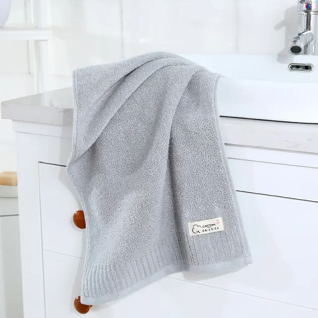 cotton soft and comfortable face towel Grey - Shop at LoveMi