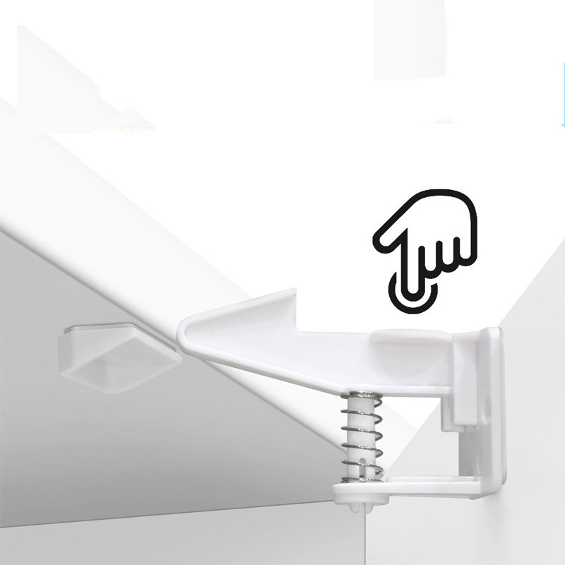 Baby invisible clasp anti-pinch hand