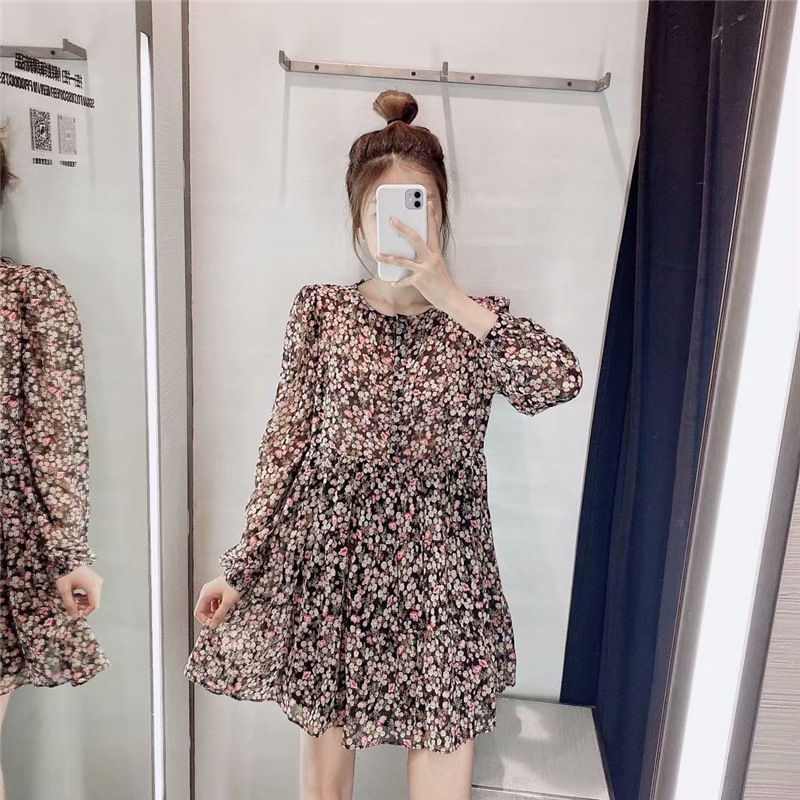 Floral print dress skirt