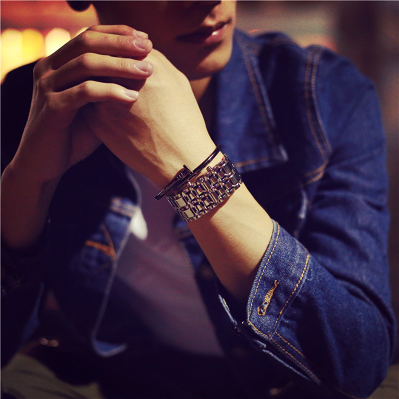 LED lava electronic watch
