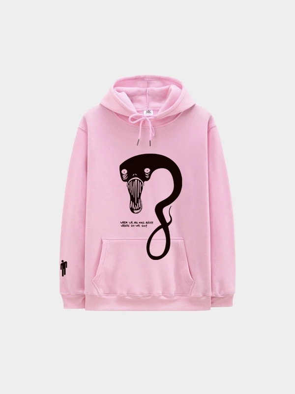 Explosive print hoodie