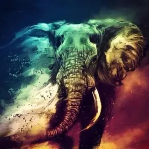 Art Elephant Diamond Painting