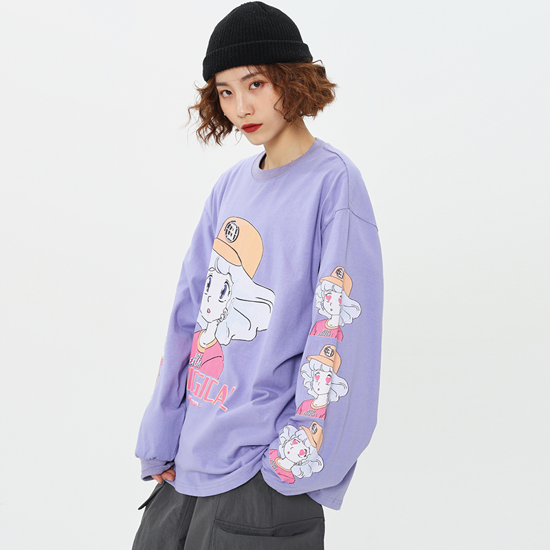 Cartoon printed t-shirt