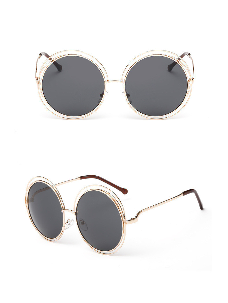 Title 3, Round metal cutout sunglasses