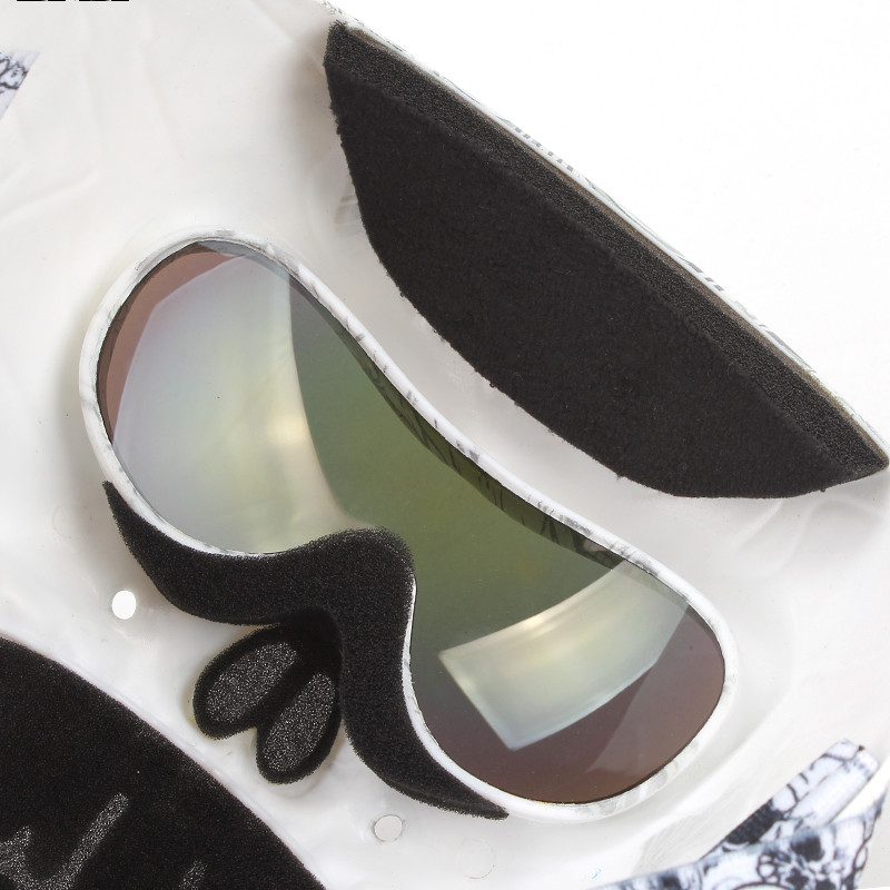 Face Mask Motorcycle Windproof Mask Skull Glasses Male — view 2
