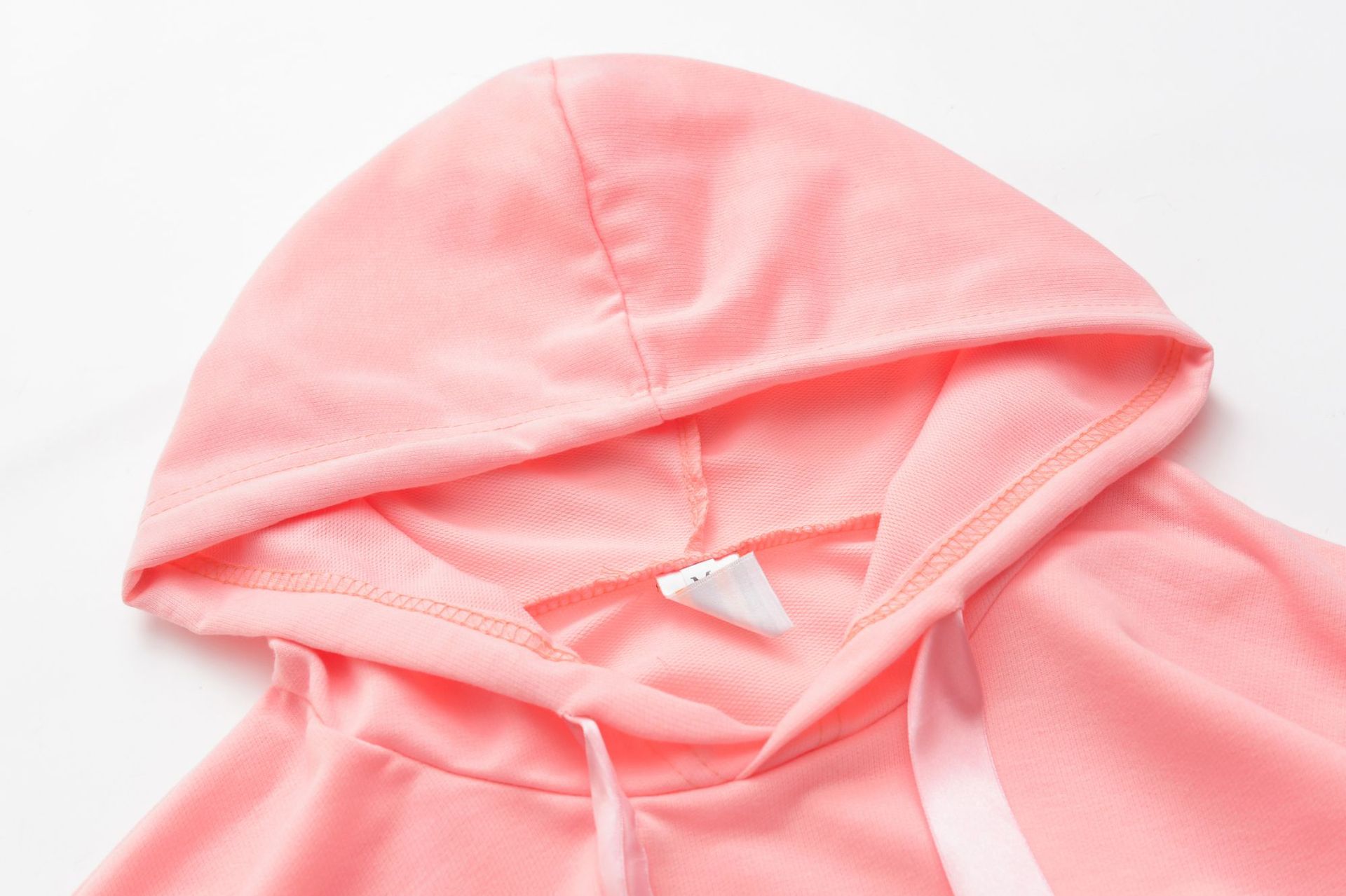 Hooded trousers woven wide loose sweater