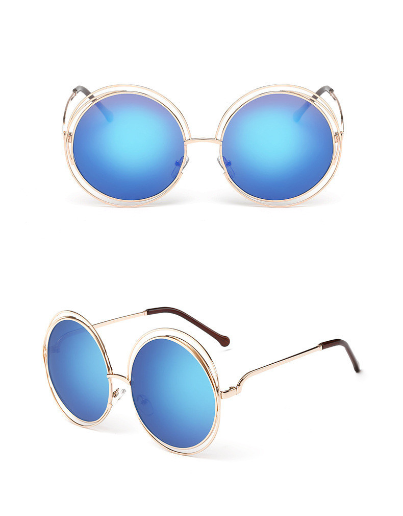 Title 4, Round metal cutout sunglasses