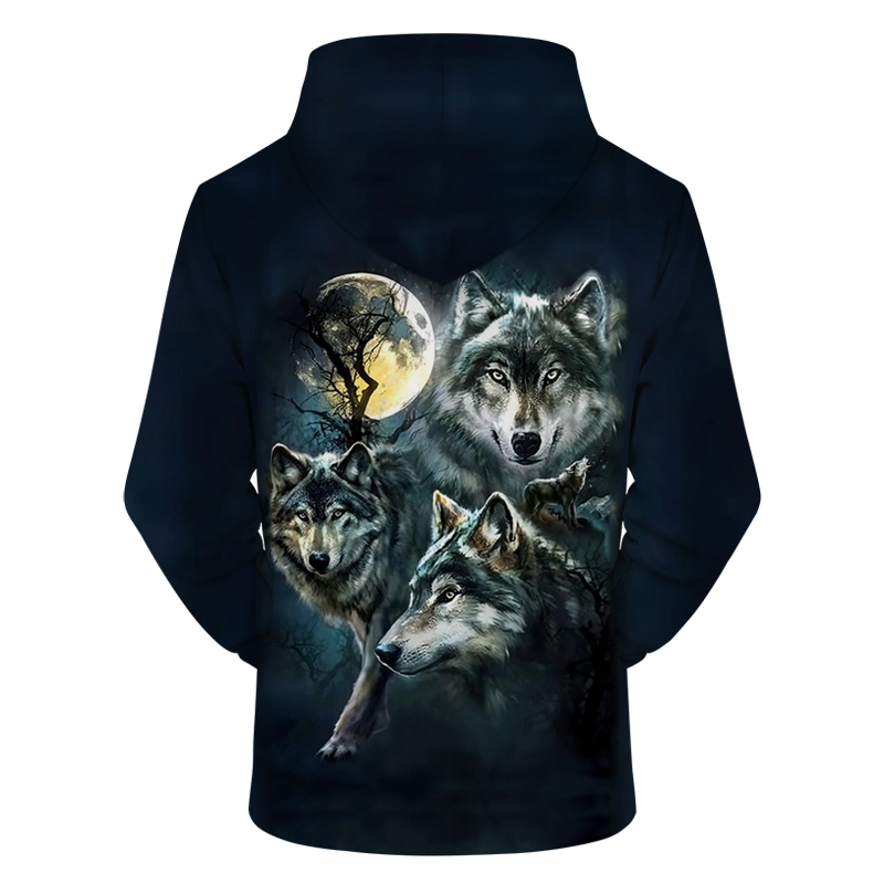 Hoodie with digital print
