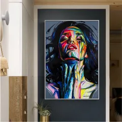 Home decoration painting - Black - View 1