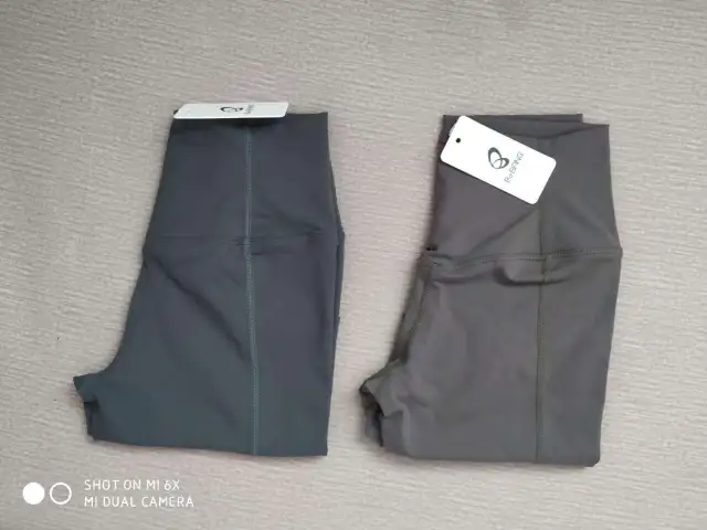Five point shorts fitness pants stretch tights Grey - Shop at LoveMi