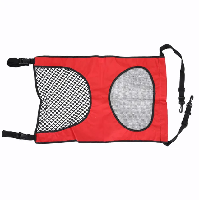 Pet car supplies Car rear seat pet guardrail Car pet isolation protection Dog car block Red - Shop at LoveMi