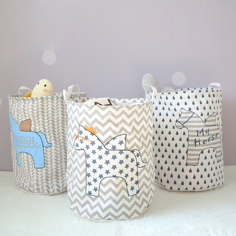Cotton and linen storage barrel