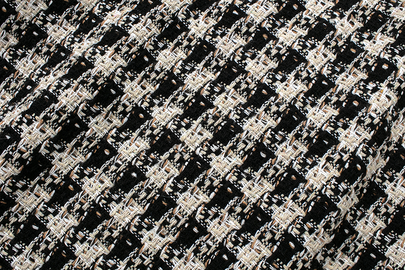 Little fragrant retro tweed short coat