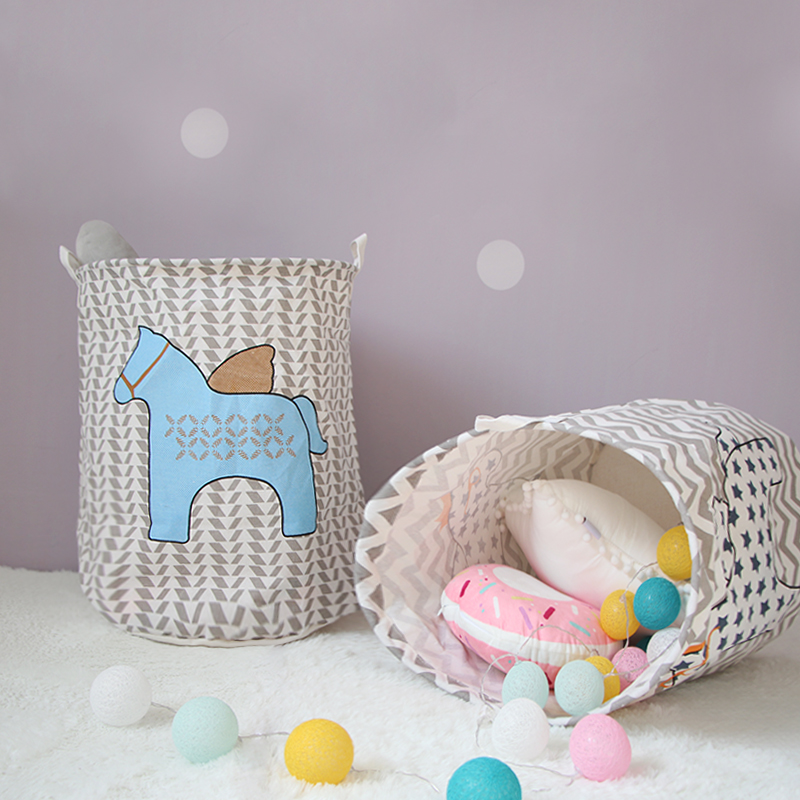 Cotton and linen storage barrel