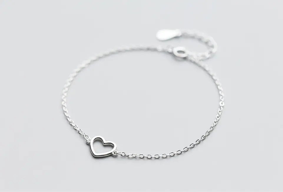 Hollow love bracelet