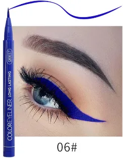 Waterproof non-smudged eyeliner - Navy Blue