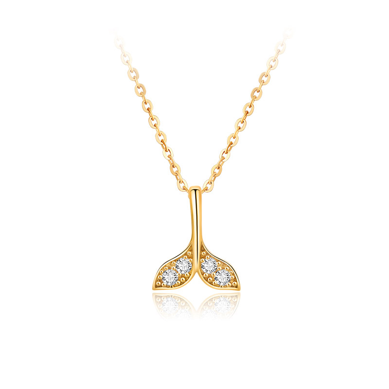 Mermaid pendant on the tail