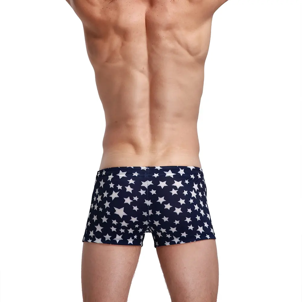 Printed beach track shorts