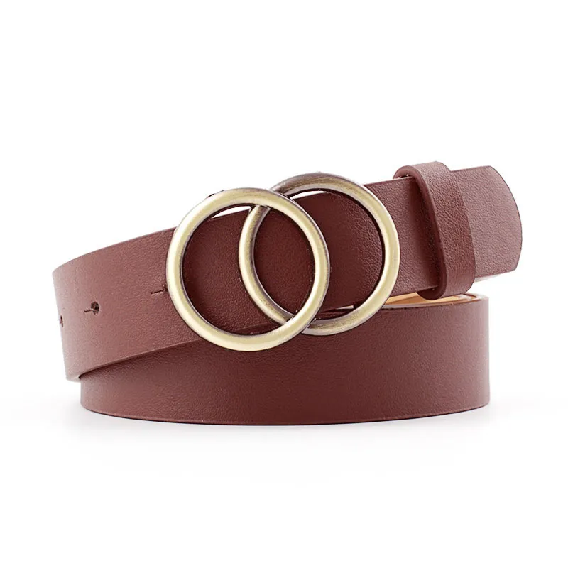 Double ring belt - Khaki