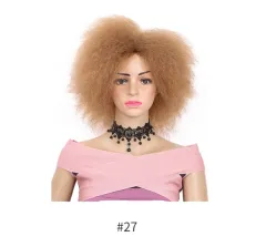 Fluffy curly hair wig - 27 Cold - View 1