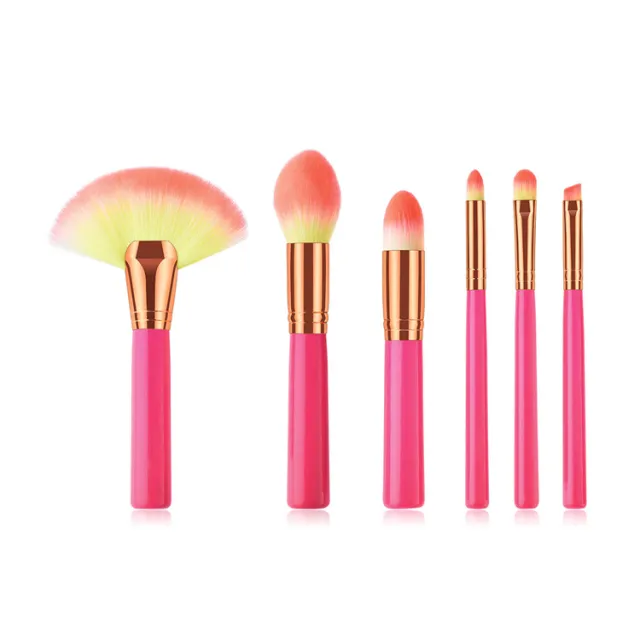 Cosmetic Makeup Brushes Pink Set - Shop at LoveMi
