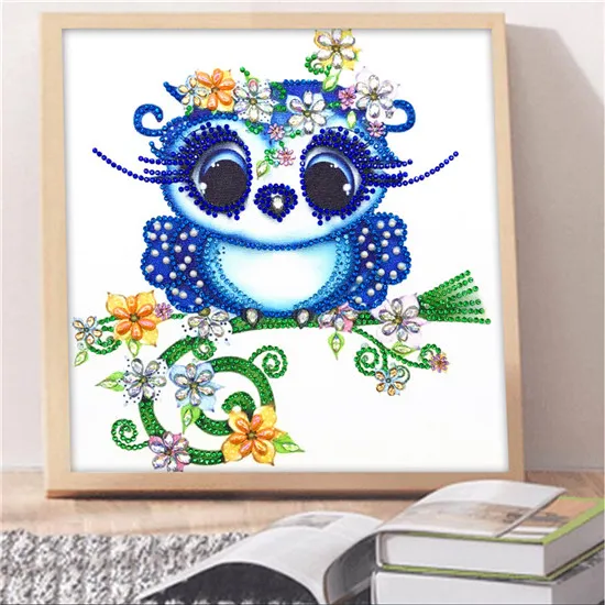 5D DIY diamond painting animal pattern shaped diamond cross stitch 16 Style - Shop at LoveMi