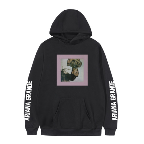 Printed hooded sweatshirt