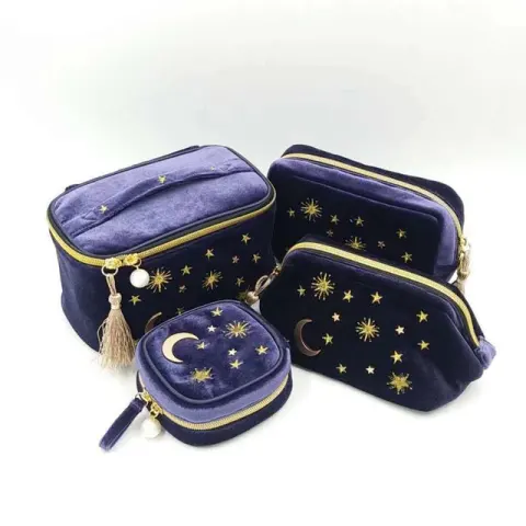 Japanese Cosmetic Bag Velvet Bag