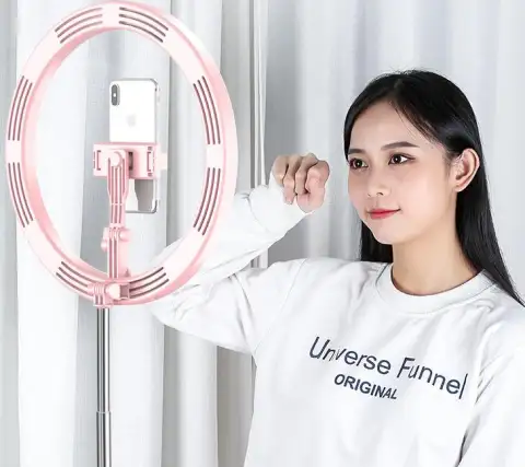 Selfie Ring Light LED Portable for Youtube Vlog Live