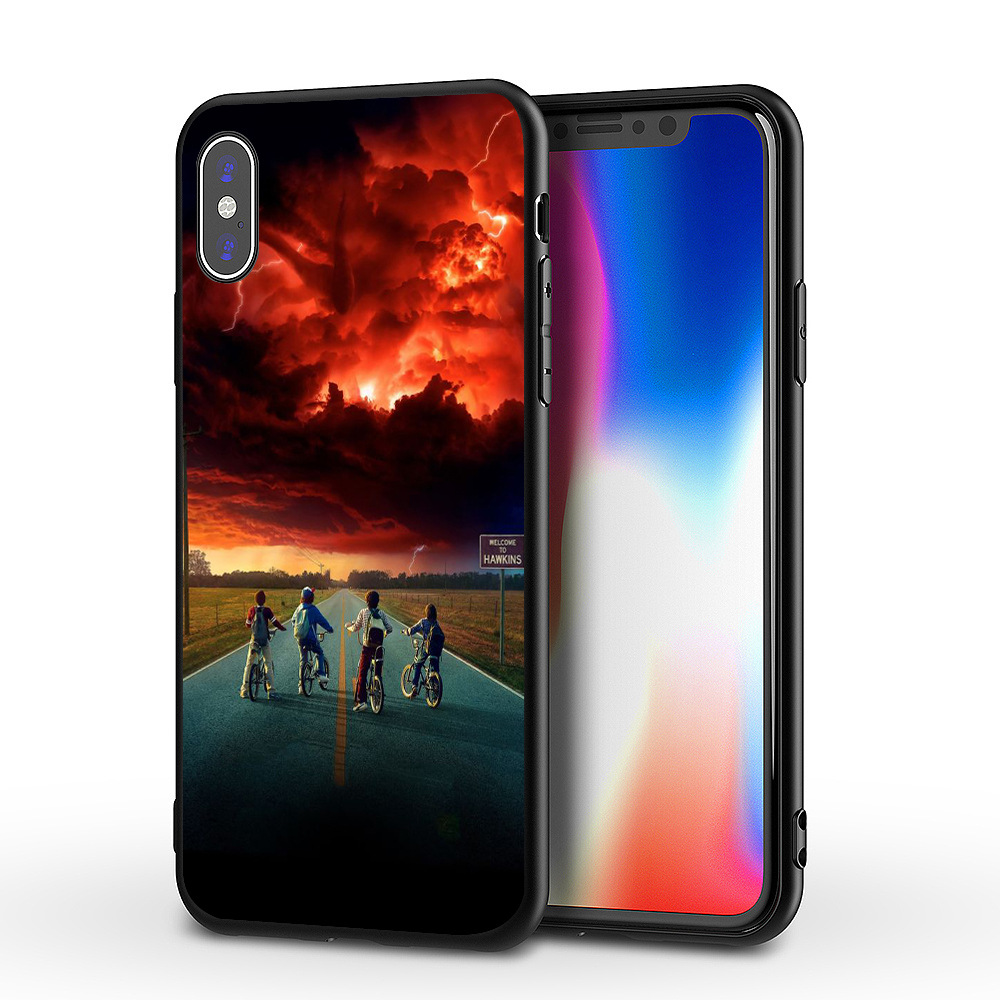 Compatible with Apple , Mobile phone protective shell anime cartoon