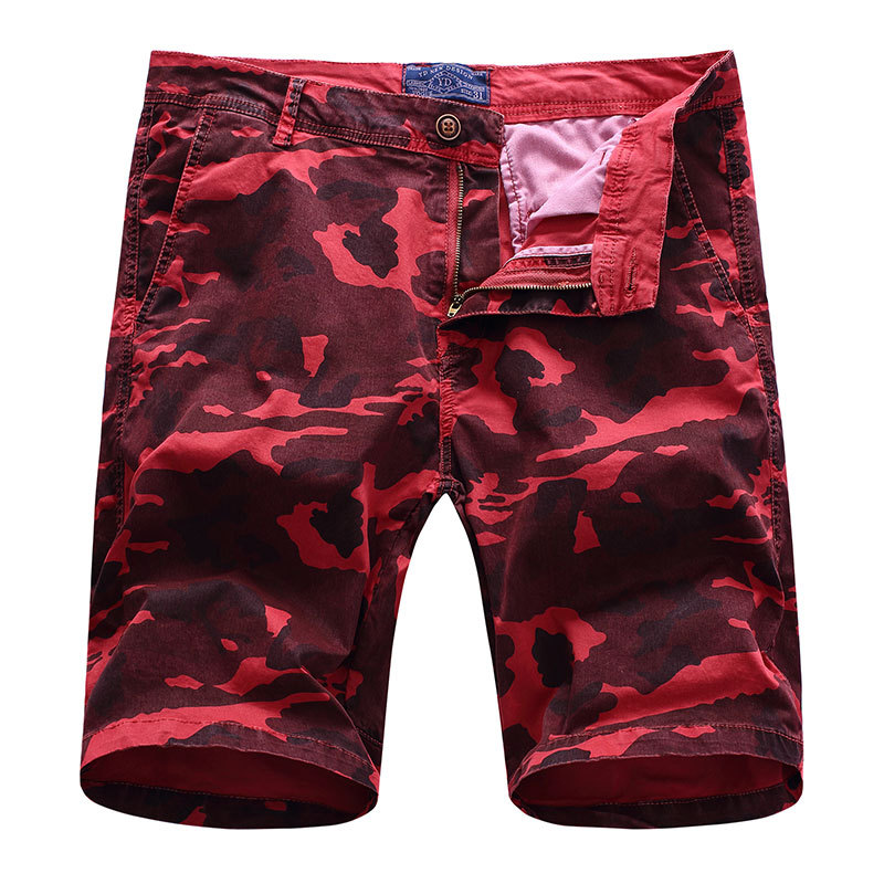 Camouflage red