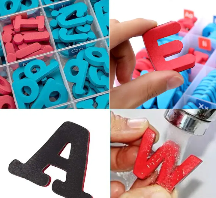 English alphabet magnetic stickers