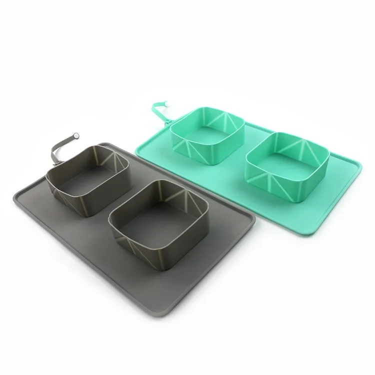Pet Bowl Silicone Folding Pet Bowl – image 3