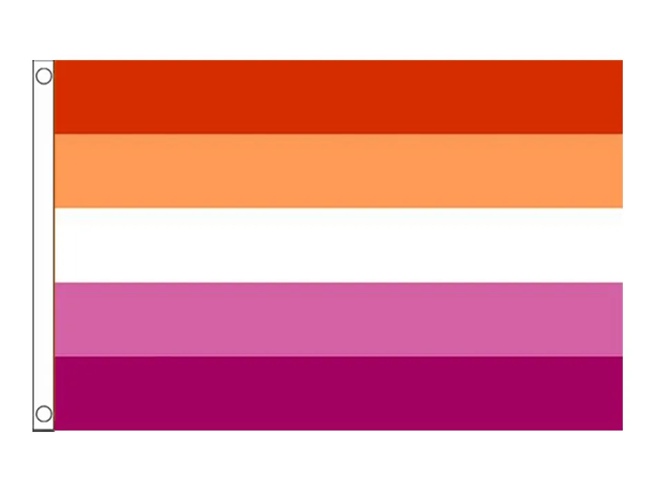 Cross-border sale exclusively for 90x150cm lesbian flags - Photo Color