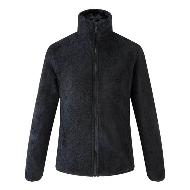 Coral fleece jacket Black - Shop at LoveMi