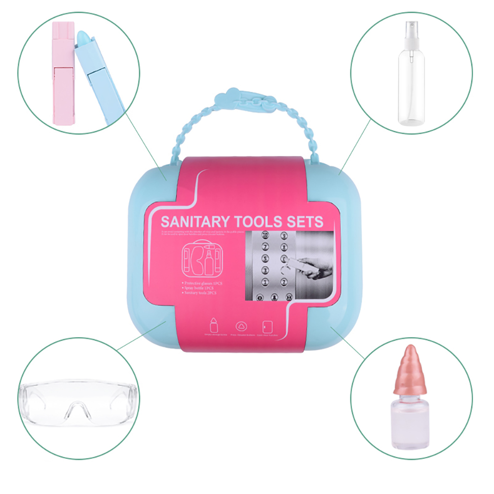 5 portable anti-epidemic door disinfection tools 4