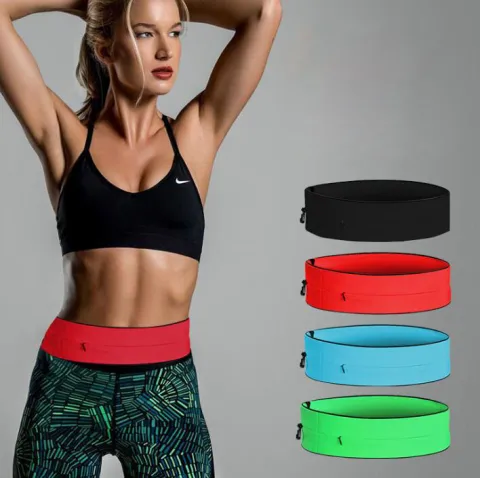 Outdoor Sports Waistband Elastic Mobile Phone Bag Belt Bag