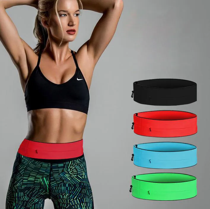 Outdoor Sports Waistband Elastic Mobile Phone Bag Belt Bag