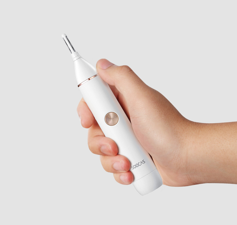 Intelligent electric temple hair ear shaver