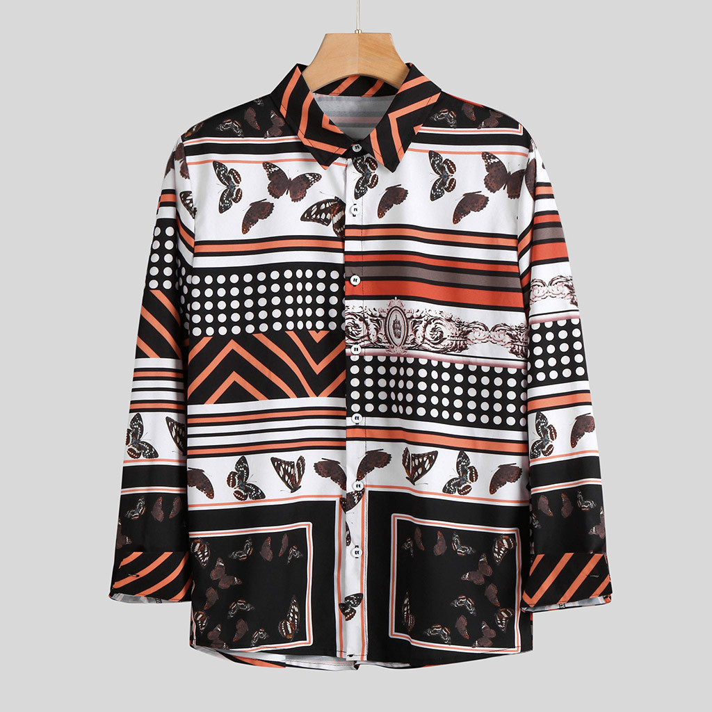 Butterfly pattern shirt