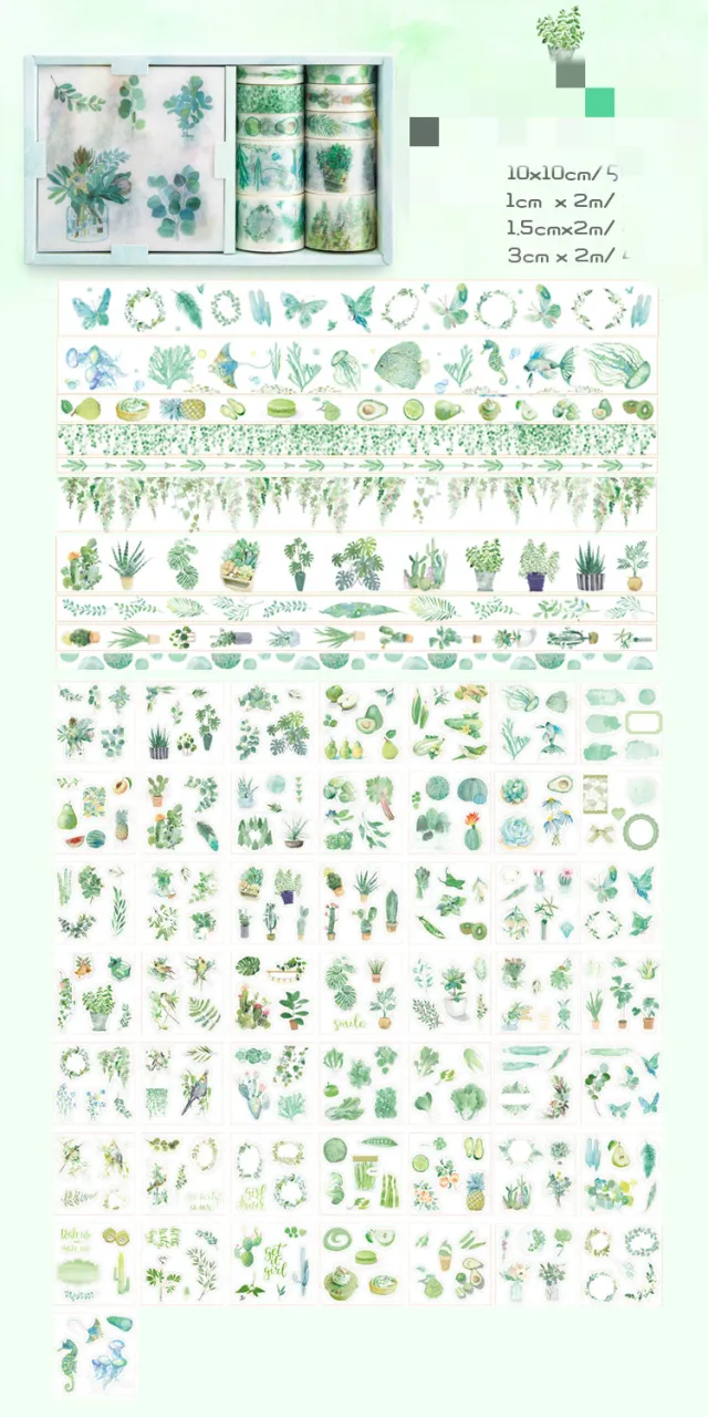 Colorful printed hand curtain Green - Shop at LoveMi