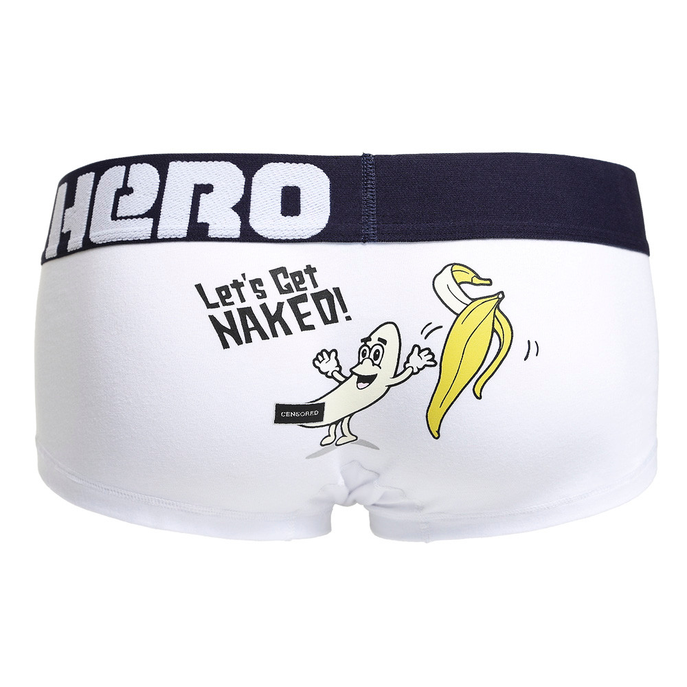 U-bag printed cotton stretch men's underwear