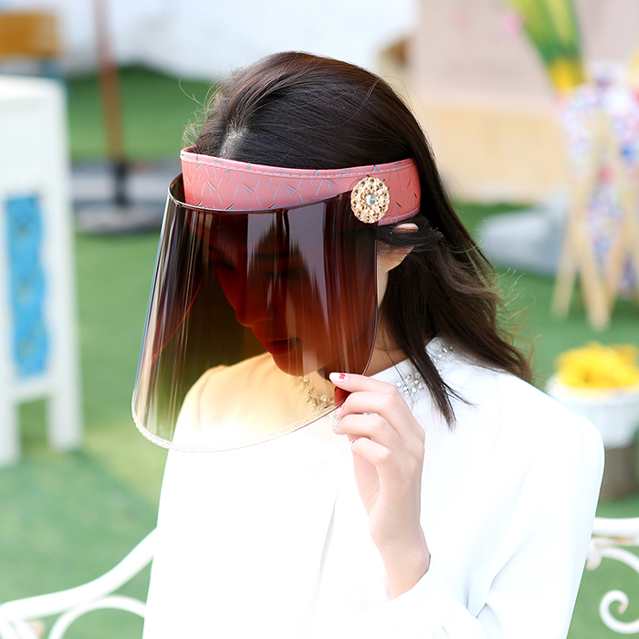 Riding sunshade UV protection cap