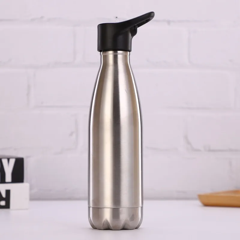 Stainless steel outdoor sports bottle - True Color