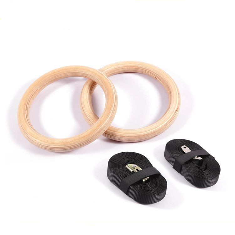 Wooden Gymnastic Rings, picture 2 of 3