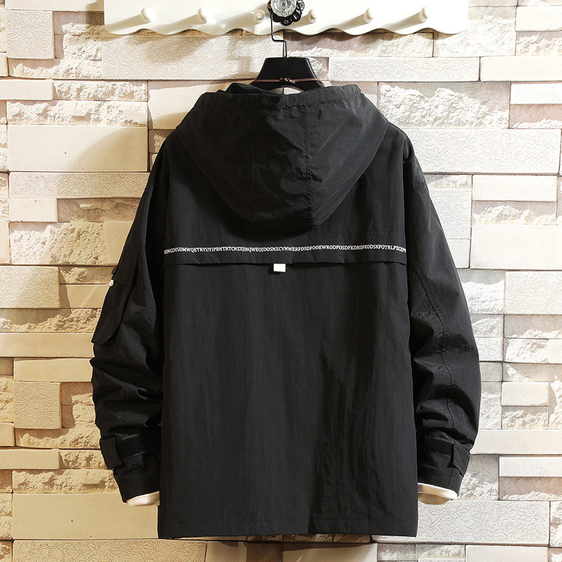Hooded spring new personality jacket