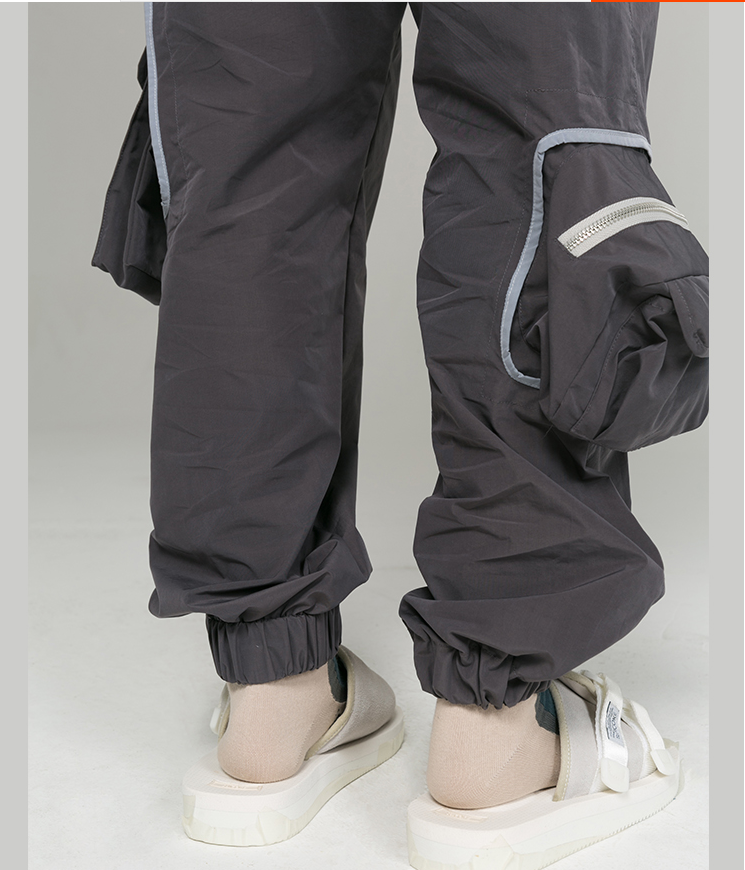 Multi-pocket Loose Tooling Closing Beam Pants