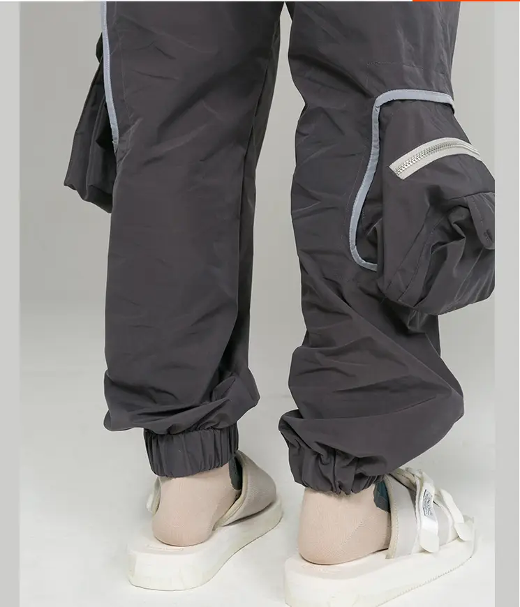 Multi-pocket Loose Tooling Closing Beam Pants