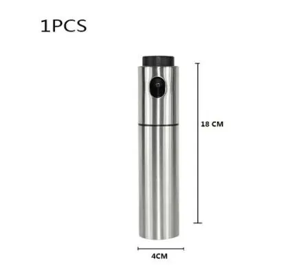 glass oil vinegar spray bottle Silver - Shop at LoveMi
